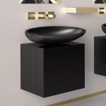 Bathroom furniture CUBUS black KOOL Max black