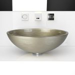 Metropole Round 34 italian luxury modern countertop wash basin
