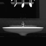 Countertop Washbasin Ala 80 Dark Inox Mat