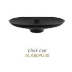 Countertop-Washbasin-Ala80-Black-Mat