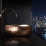 Mode Lux Bronze italian handmade bathroom sink