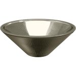 Round basin Tekno Lux Platinum Glass Design