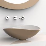 Glass Design Infinity Modern Italian Oval Countertop Basin 52x42,5 cm