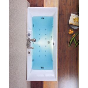 Acrilan Ios Modern Rectangular Bath Τub 170x70 & 180x80 cm