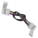 FLOBALI led strip double conector cable 7.2 14.4 RGB