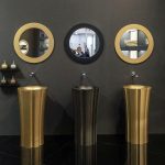 Kolonna-free-standing-wash-basins-Gold-Bronze