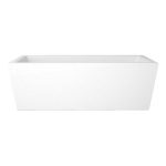 Luxury-modern-freestanding-bath-white-gloss-Mont-Blanc