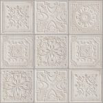 Gatsby White Patchwork Patterned White Body Wall Tile 20×20