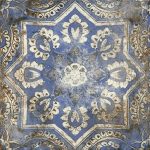 Blue Matt Patchwork Patterned Porcelain Tile 20×20 Mariner ‘900 Maioliche 4