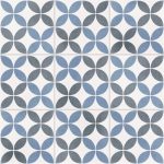 Liceo 02 Azul Vintage Patchwork Patterned Porcelain Wall & Floor Tile 20×20