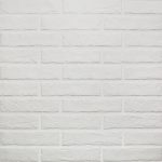 Vintage πλακακια τοιχου εξωτερικου χωρου απομιμηση τουβλακι ασπρα 6×25 Tribeca White