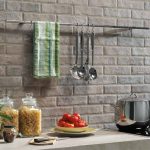 Tribeca Mud Vintage Brick Effect Wall Covering Tiles 6×25
