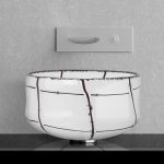 wash basin designs in hall luxury italian Glass Design Canale Ø37
