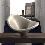 modern wash basin designs in hall platinum italian 46×30 Glass Design FLOwer