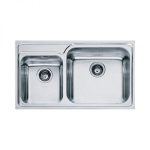 Franke Galassia 620 Modern 2 Bowl Stainless Steel Kitchen Sink 86×50