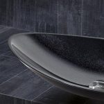 Wash basin countertop Black Infinity Starlight