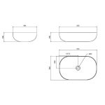modern wash basin designs in hall rectangular Collina XL GLass Design