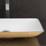 Wash basin countertop White Gold Nek Lux
