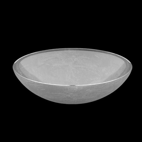 Flou Silver round countertop wash basin