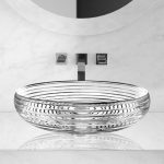 wash basin models luxury italian round Scenic Astro Glass Design