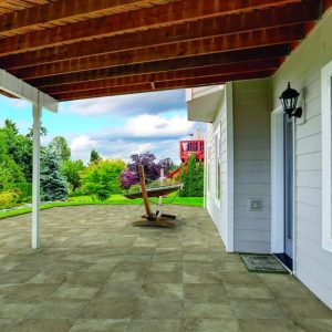 Gardena Beige Antislip Outdoor Concrete Effect Floor Porcelain Tiles 33x33