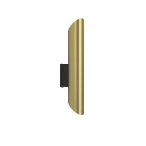 Modern Gold 2-Light Cylinder Shaped Wall Sconce Eye Wall Cut Nowodvorski