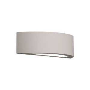 Modern White Gypsum Up and Down Semicircle Wall Sconce 2410 Gipsy S Nowodvorski