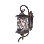 Vintage Antique Black Copper Outdoor Post Light Wall Sconce 6911 Lantern Nowodvorski
