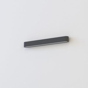 Modern Graphite Linear Up and Down Wall Sconce for Professional Spaces 7528 60x6 Soft Wall Led Nowodvorski