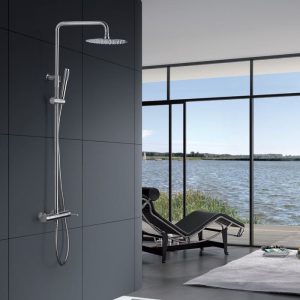 Adjustable Stainless Steel Shower System Kit Imex Moscu BDK034