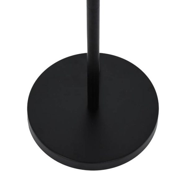 Metal black base of floor light globostar
