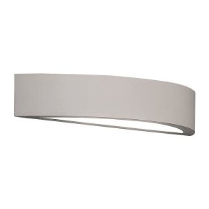 Modern White Gypsum Up and Down Semicircle Wall Sconce 2411 Gipsy L Nowodvorski