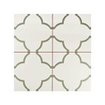 Διακοσμητικα πλακακια με γεωμετρικα σχεδια Nuvola Olive 45×45
