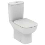 Ideal Standard Esendra Aquablade Square Close Coupled Toilet with Quick Release Soft Close Seat 36,5×66,5