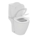 Close Coupled Toilet with Soft Close Seat 36,5×66,5 Ideal Standard Connect Aquablade E046301