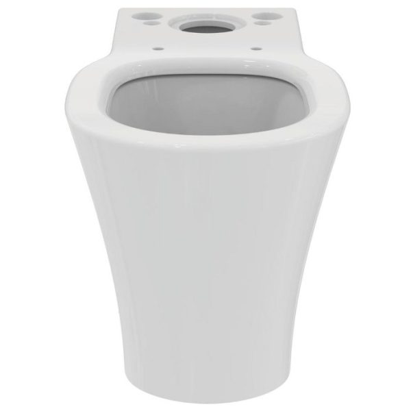 Aquablade Close Coupled Toilet with Soft Close Seat 36,5x66,5 Ideal Standard Connect Air