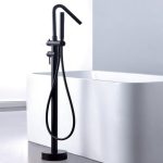 Imex Corcega BBEC01/NG Black Matt Floor Mounted Free-standing Bath Shower Mixer