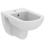 Ideal Standard Tempo Modern Wall Hung Back to Wall Bidet with 1 Tap Hole 36×53