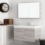 Orabella Vanity 80 Modern Wall Hung Bathroom Furniture Set 80×45