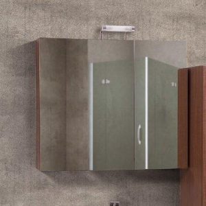 Flobali 75-85 2-Door Mirror Cabinet with Choice of Dimensions