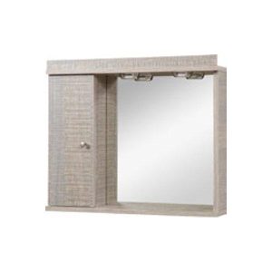 Flobali 60 Illuminated Mirror Cabinet 1 Storage with Choice of Dimensions