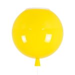 Κιτρινο μπαλονι φωτιστικο οροφησ με διακοπτη μοντερνο για παιδικο δωματιο 00651 Balloon