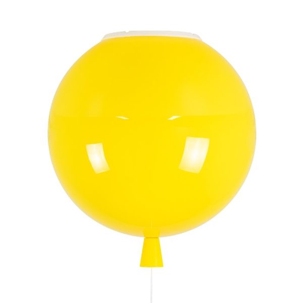 Φωτιστικα δωματιου οροφησ παιδικα κιτρινα μπαλονια διακοπτεσ απο πλαστικο 00651 Balloon