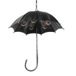 Κρεμαστα φωτιστικα ομπρελα γκρι πολυφωτα μοντερνα αντικε Umbrella Grey 01407