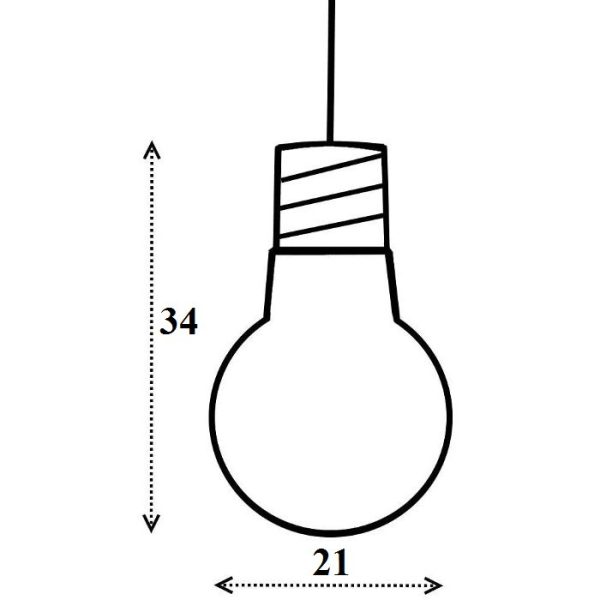 Μοντέρνα φωτιστικά σαλονιού κρεμαστά led ασημί νίκελ BL0045 Διαστάσεις