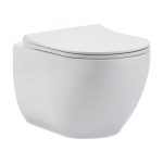 Orabella Verso Rimless Wall Hung Toilet with Slim Soft Close Seat 35,5x53