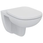 Ideal Standard Tempo Modern Wall Hung Toilet with Soft Close Seat 36×53
