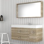 Orabella Touch Modern Italian Large Wall Hung Bathroom Furniture Set 101×46