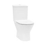 Roca Nexo Semi-Circular Close Coupled Toilet with Slim Soft Close Seat 37,5×66,5