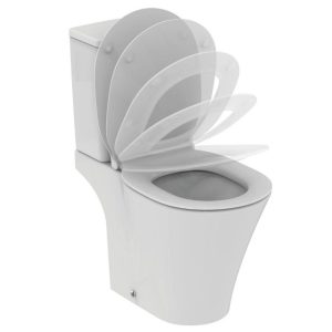 Ideal Standard Connect Air Aquablade Close Coupled Toilet with Soft Close Seat 36,5x66,5